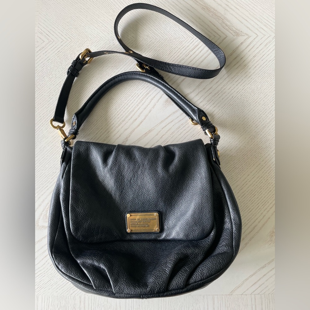 Marc By Marc Jacob Standard Supply Model# Type Workwear Black Leather Crossbody